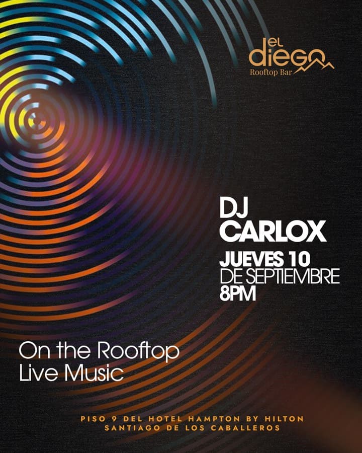 Flyer de Carlox, Jueves, 10 de septiembre